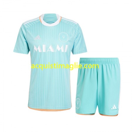 Divisa di Calcio Inter Miami Bambino Terza 2024/2025